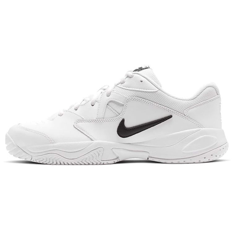 

Кроссовки мужские Nike Court Lite 2 белые черно-белые AR8836-100
