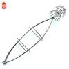 1PC Sea Fishing Squid Octopus Hook Stainless Steel Double-layer Umbrella Hook Single-layer Umbrella Strong Point Luminous Beads