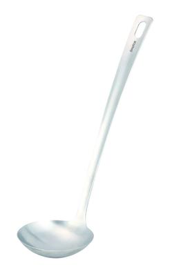 Grande louche Pearl Metal Simplice en acier inoxydable, lavable au lave-vaisselle, G-5127