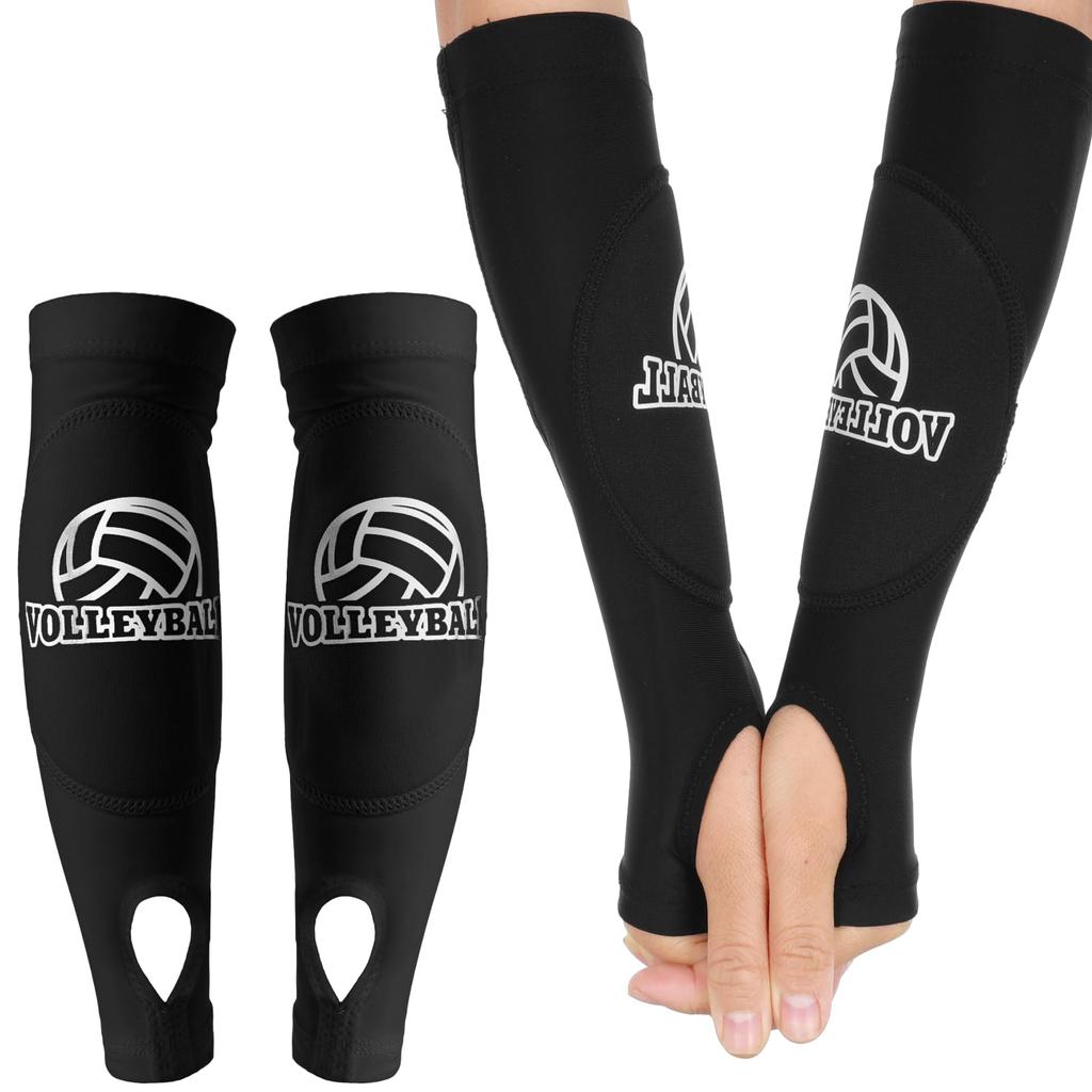1 Pair Volleyball Arm Sleeve Gloves Forearm Compression Support Brace Protector Sport Guard Training Basketball
