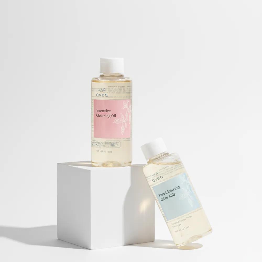 avea Intensive / Pore Cleansing Oil to Milk 100ml Waterproof Hypoallergenic Pores, Sebum, Blackheads Pore ​​Cleansing Oil to Milk