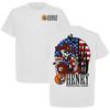 Henry Repeating Arms Cowboy Skeleton T-Shirt American Flag Graphic Tee