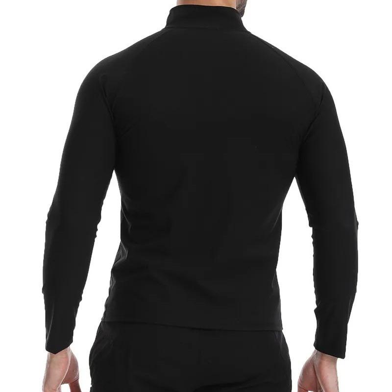 Sweat Suit Men's Sports European Size Running Fitness Clothing Belly Belt Pockets Corset Burst Sweat Shapewear