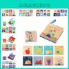 Neues Stoffbuch für Babys von 0-3 Jahren mit 4 Seiten (8 Flächen), Weihnachtsthema, reißfestes Lernspielzeug für die frühe Bildung