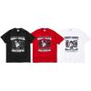 Supreme x Bounty Hunter Wolf T-Shirt 'Red White Black' Men's SUP-FW23-111