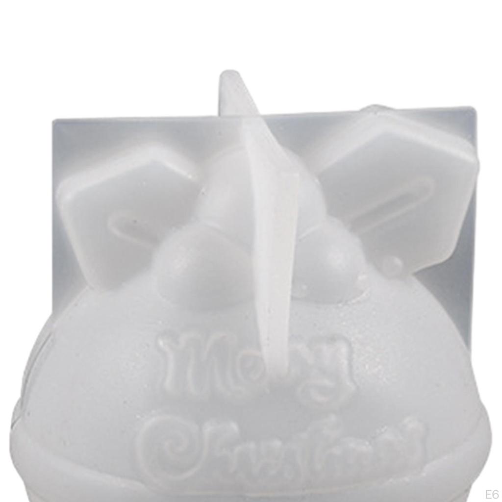 Christmas Silicone Model Candle Making Polymer Clay Crafts Resin Casting