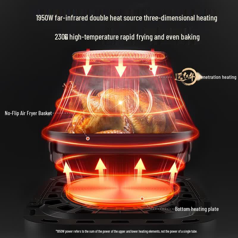 Supor 6L Far Infrared Multifunction Air Fryer CN plug (adapter included)