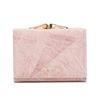 Wallet Women's New Washed Denim Pattern Clip Bag Multifunctional Card Bag Women's Premium Sense