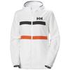 Salt Stripe Windbreaker Women's Jacket White