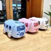 Cartoon Bus Straw Cup Cute Large Capacity Outdoors Car Water Cup Children Drinkware Bounce Straw Kettle