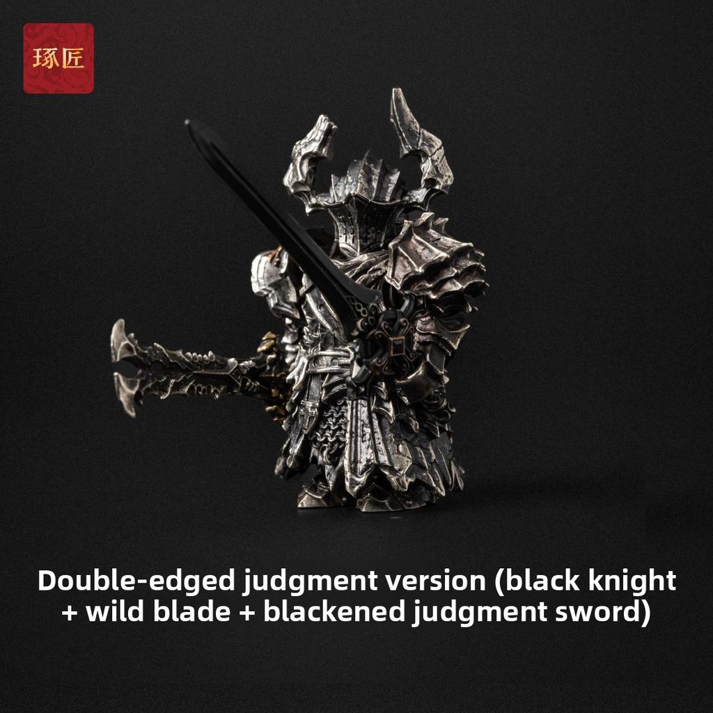 Craftsman Black Knight Ornament Guofeng Original Metal Assembling Model Figure Decompression Toy Magnetic Mecha Figure