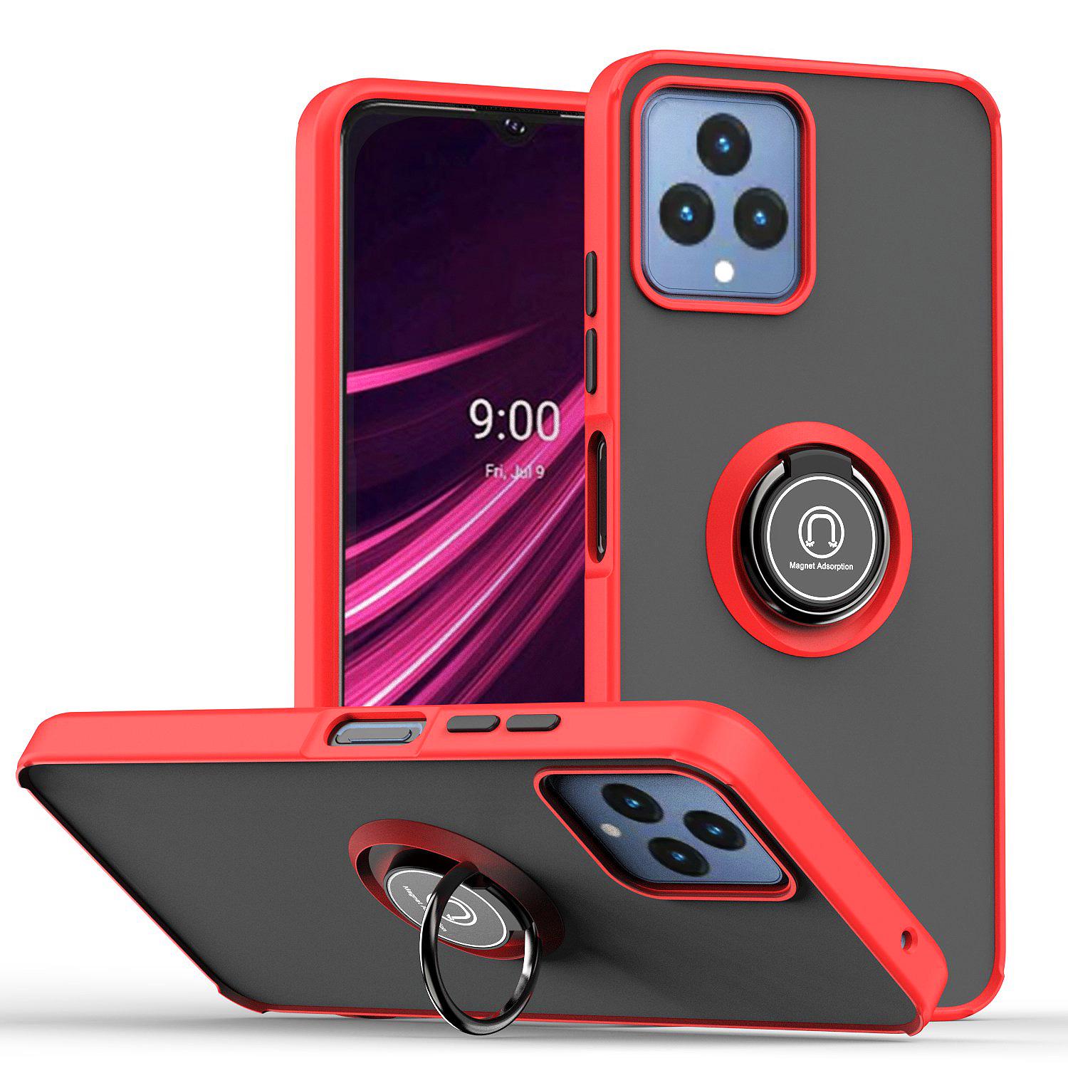 

Qiying Magnetic Phone Case for T-Mobile Revvl 6 Pro/Revvl V+ 5G V+ 5G