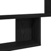 Wall Shelf Black Oak Effect 100 x 15 x 70 cm Wood Based Material