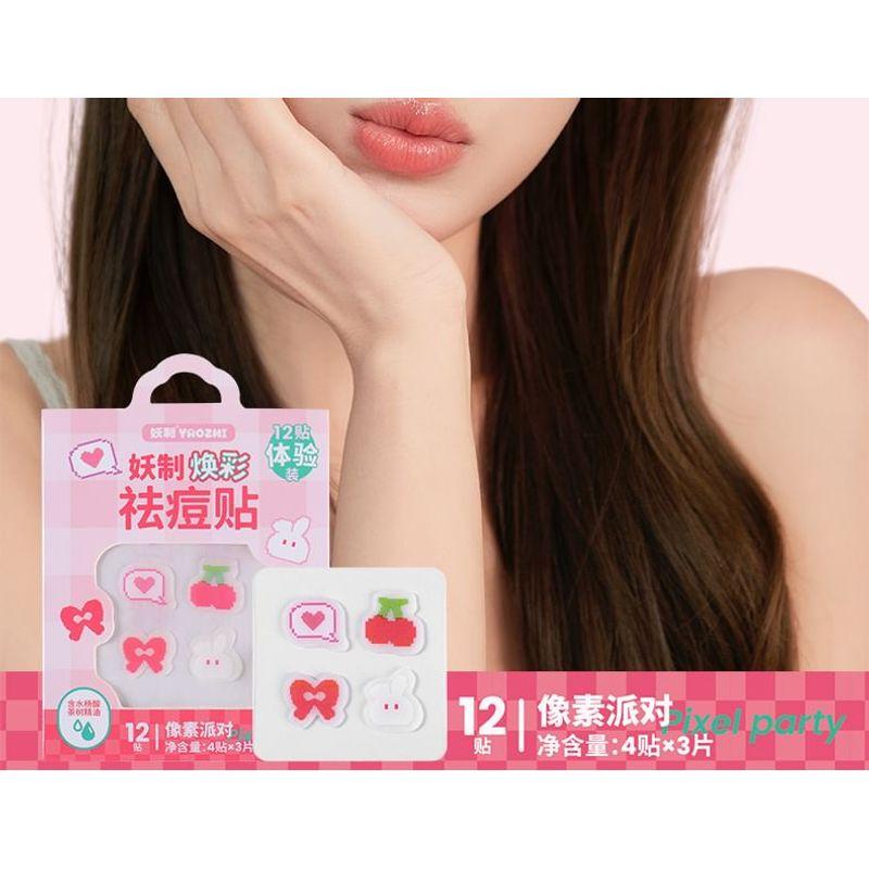 YAOZHI - Cute Radiance Acne Pimple Patch (Trial Size) - 3 Types