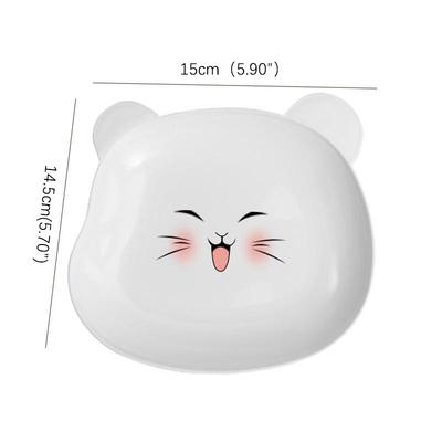 1 Pcs Lovely Bear Food Storage Tray Dried Fruit Snack Plate Appetizer Serving Platter For Party Candy Pastry Nuts Dish