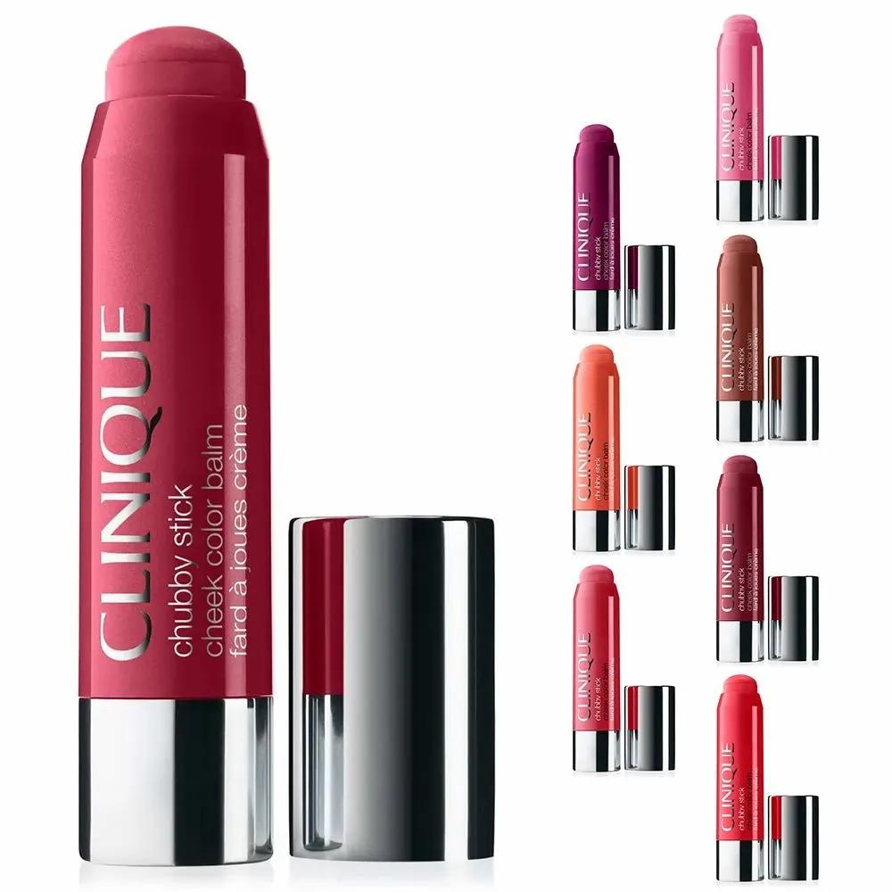 Clinique Chubby Stick Blush Cream Color Balm 1.Roly Poly Rosy
