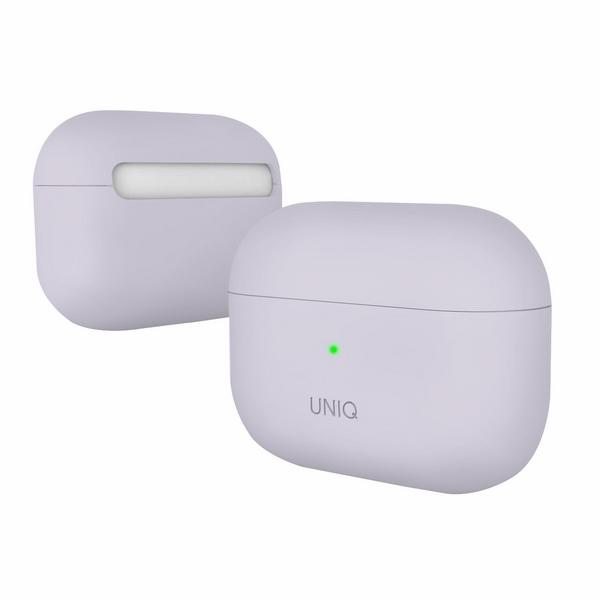 Etui do AirPods Pro UNIQ Silicone Lawendowy