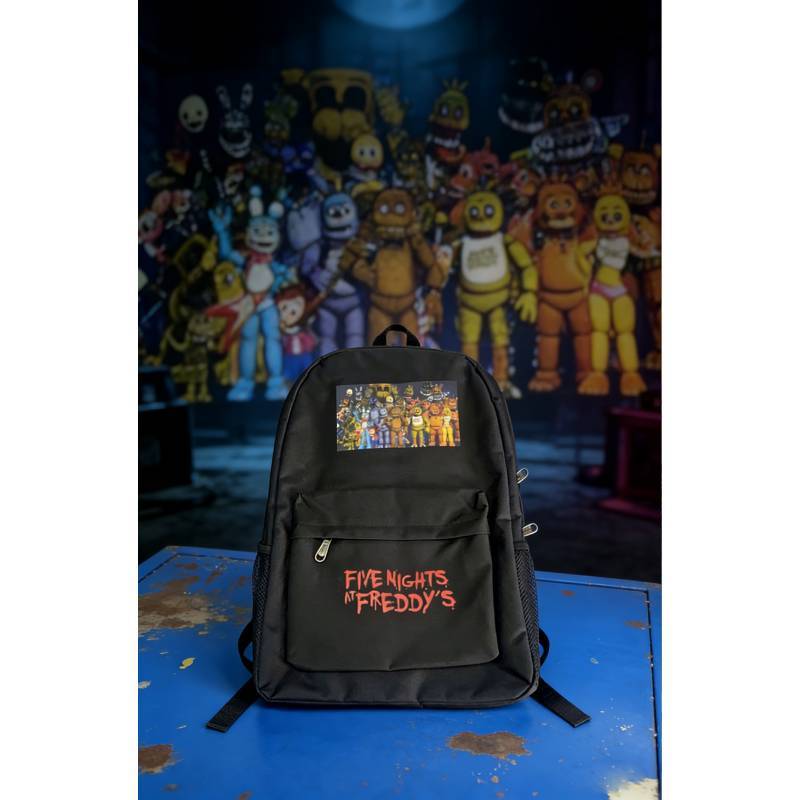 Five Nights At Freddys Cartoon Print Oxford Bag And Pencil Case For Teens