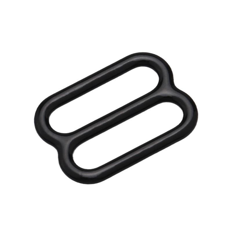 Adjustable Metal O-Ring Bra Strap Buckles, Japanese-Style, 8-Ring & 9-Ring Adjustment Accessories