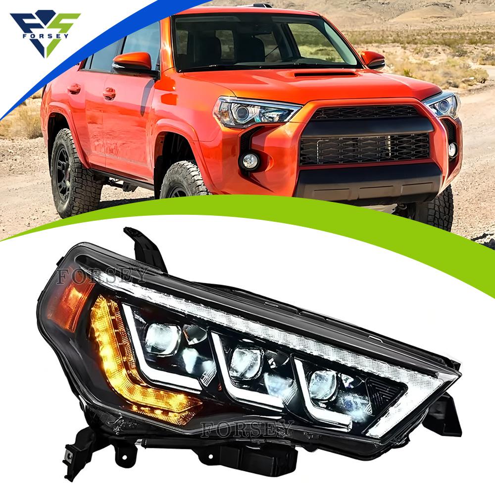 Toyota Tundra/4Runner 14-20 LED Headlights with Flowing Turn Signals & Daytime Running Lights