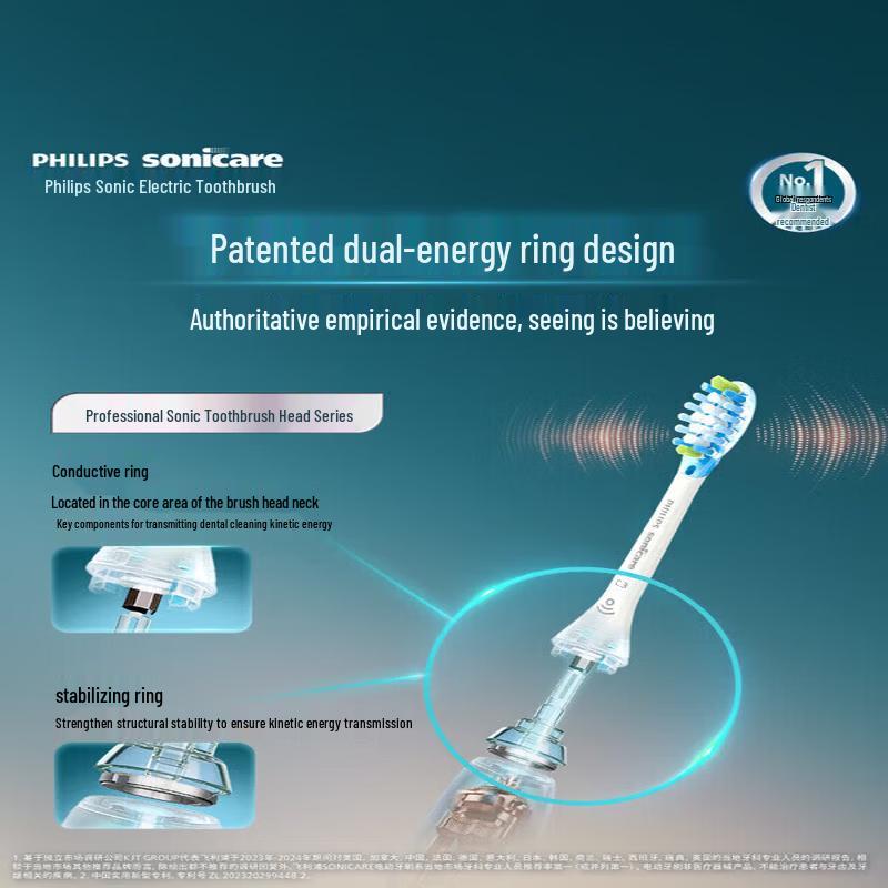 Philips Sonicare DiamondClean 7000 Series Electric Toothbrush CN plug (adapter included)