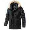 2024 New Winter Men Long Coat Military Fur Hood Warm Tactical Bomber Army Korean Thick Multi Pockets Overcoat Male Warm Parka