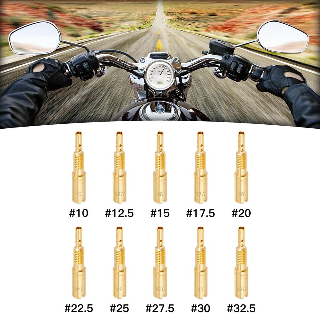Mikuni Pilot Jet Jetsetmoto 10 Sizes Mikuni TMR/TDMR (28 x 5), Slow Pilot Jet