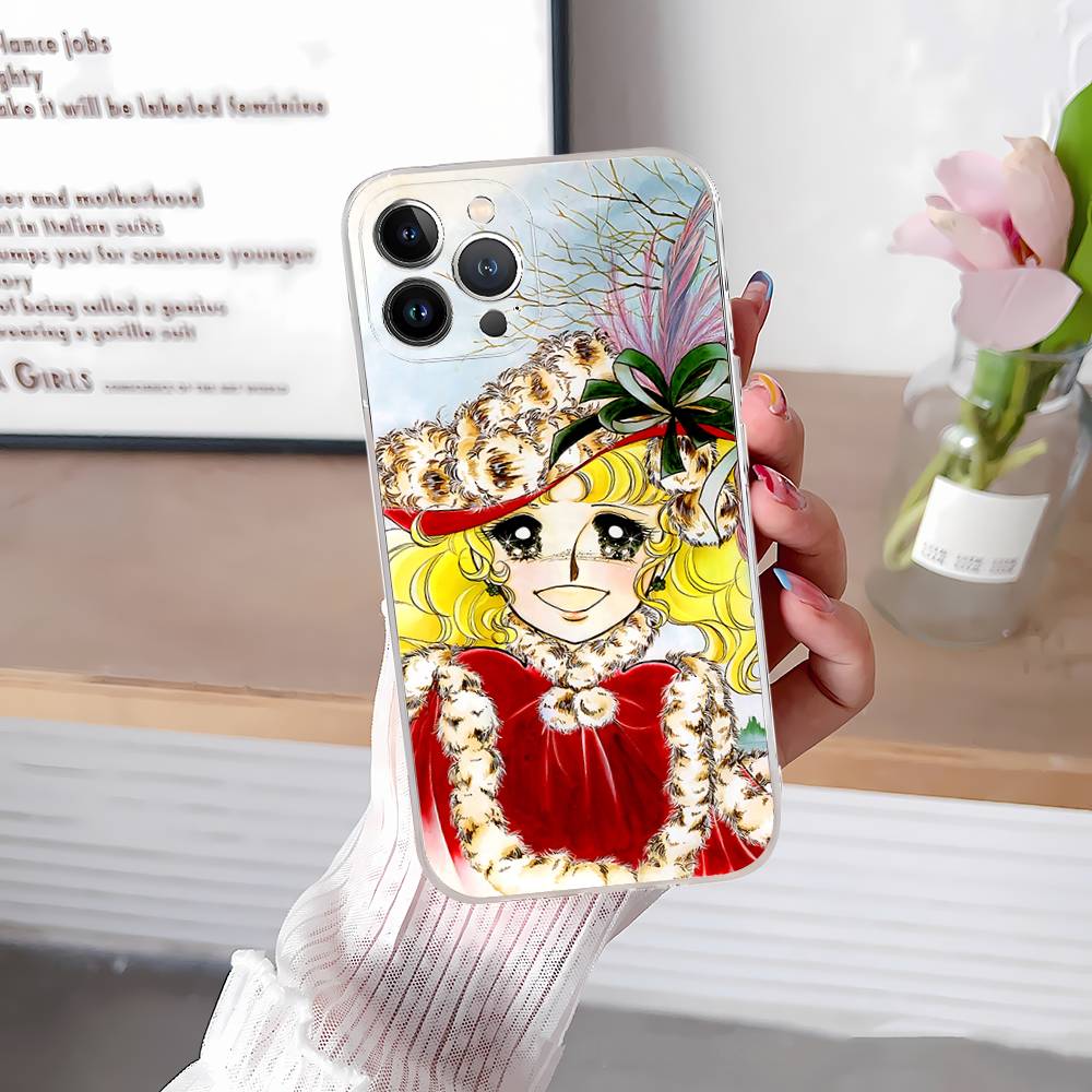 

Classic C-Candy C-Candy Anime Shockproof Silicone Clear Case For IPhone 17 16 15 14 13 12 11 Mini Pro Max Plus Cover iPhone 15 pro