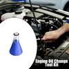 Oil Filler Cap Engine Oil Funnel Leakproof Oil Changing Tool Oil Filling No-Spill Funnel  Accessory
