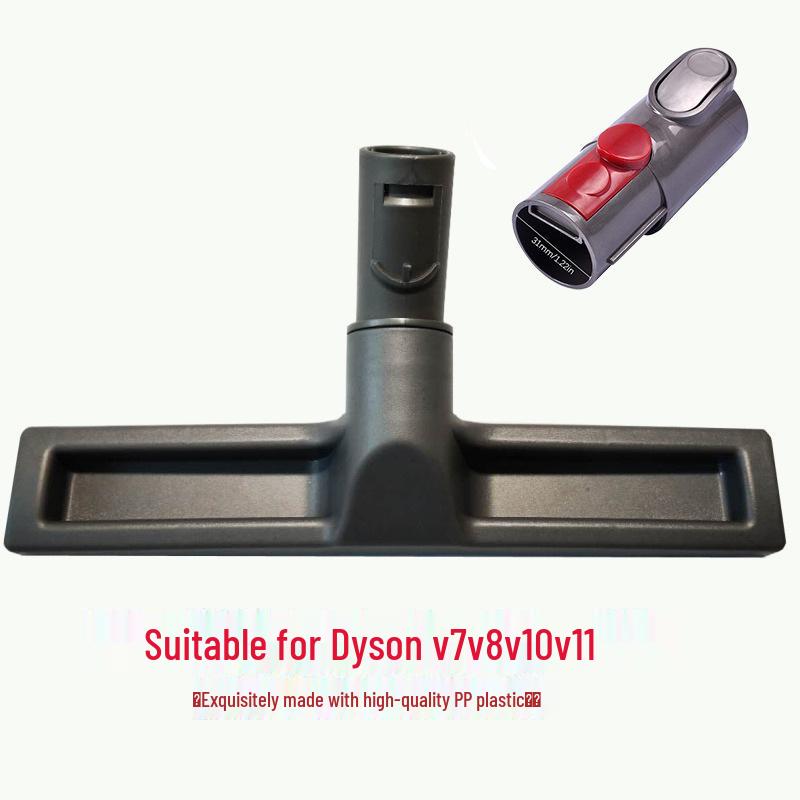 Dyson-Compatible Horsehair Brush Head for Hard Floors with Adapter (V6, V7, V8, V10, V11)