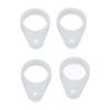 10pcs Hearing Aid Lanyard Silicone Loops BTE Hearing Aid Clip Adaptor Replacement Accessories for Elderly