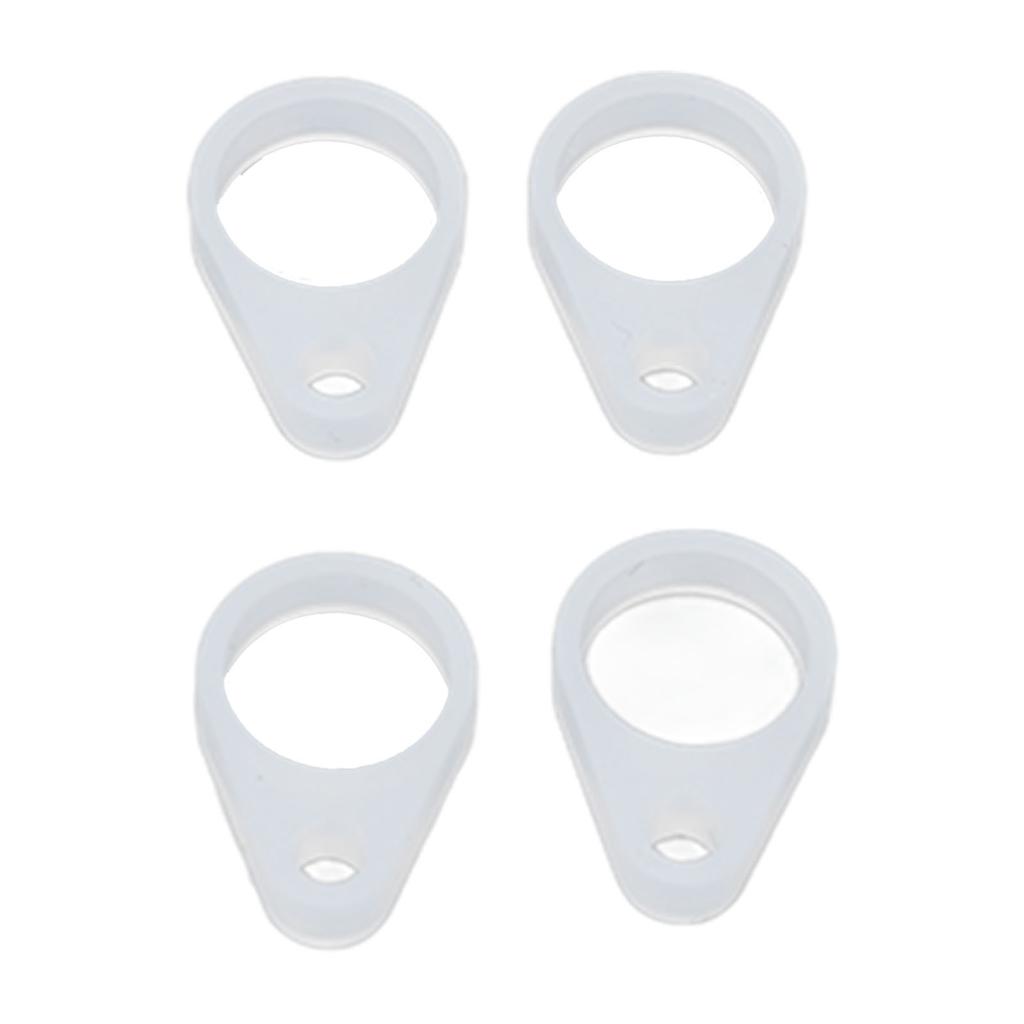 10pcs Hearing Aid Lanyard Silicone Loops BTE Hearing Aid Clip Adaptor Replacement Accessories for Elderly