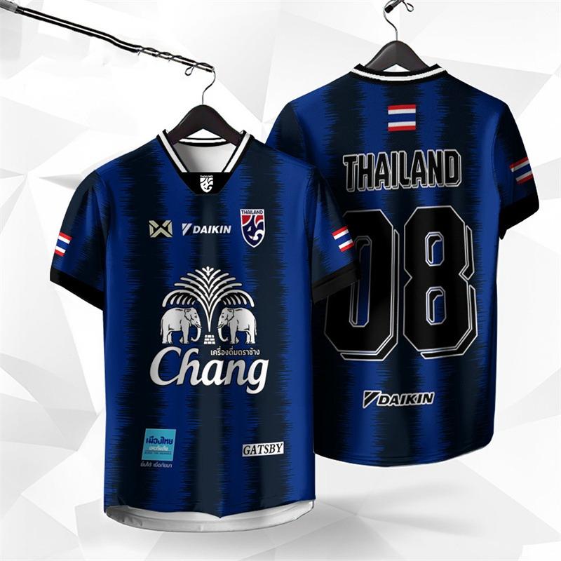 Thailandia Elefante Chang Stampa 3D T-shirt Estiva a Maniche Corte Streetwear Uomo Alta Qualità Top da Uomo e da Donna