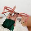 Trendy Optical Glasses Ladies New Blue Light Blocking Optical Spectacle Eyeglasses Men Women Cat Eye Frame Computer Eyewear