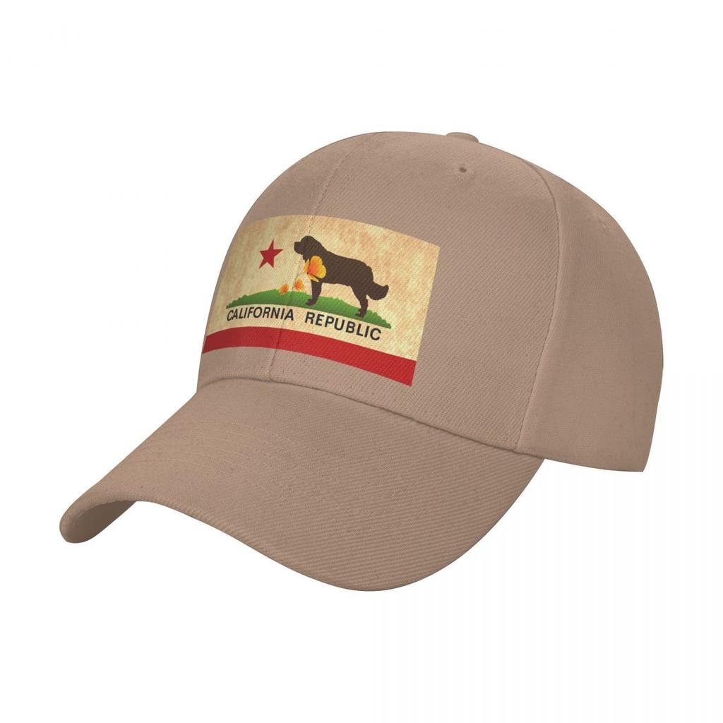 California Flag Face Mask Baseball Cap Hood black Hat Man For The Sun Luxury Man Hat Golf Wear Men Women's