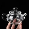 Hand-Polished Crystal Pumpkin Teapot