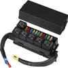11-Way Car Relay Fuse Box with Wiring Harness for New Energy Vehicles