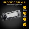 2pcs Canbus LED License Number Plate Light Accessories 265108990C For Infiniti QX30 QX50 QX60 Q60 Q50 Nissan Leaf Maxima GTR
