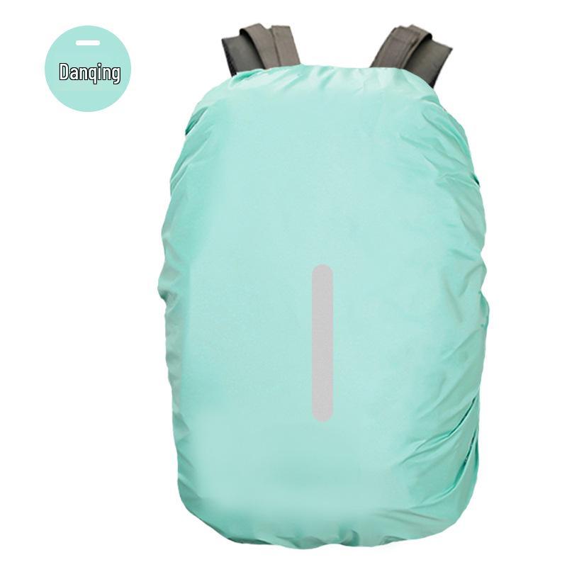 Reflektierende Wasserdichte Rucksack-Regenhülle - Schutz für Outdoor-Bergsteigen & Schultaschen.