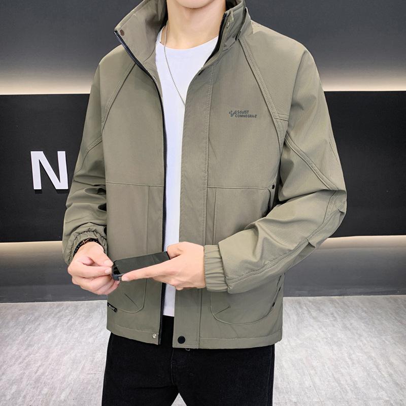 Autumn Jacket Men's New Loose Hoodable Casual Jacket for Youth Outdoor Sports High-quality Suit
