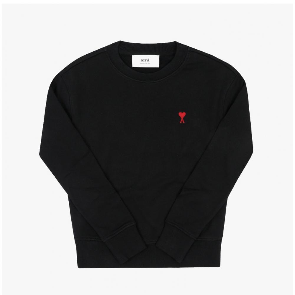 Ami Small Heart Logo Sweatshirt Bfusw035 730 001