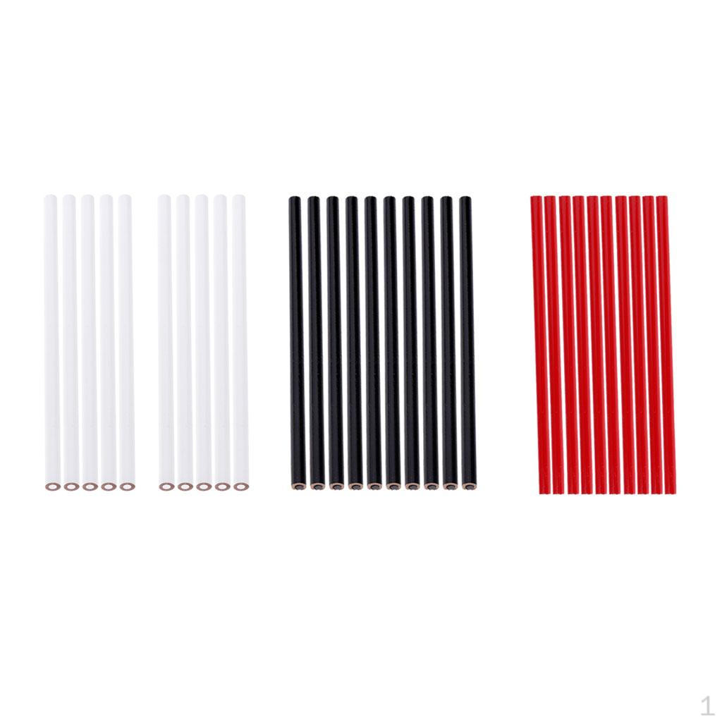 

30xКрасный Высококачественный Карандаш HB Маркер по Китаю Бумага Ткань