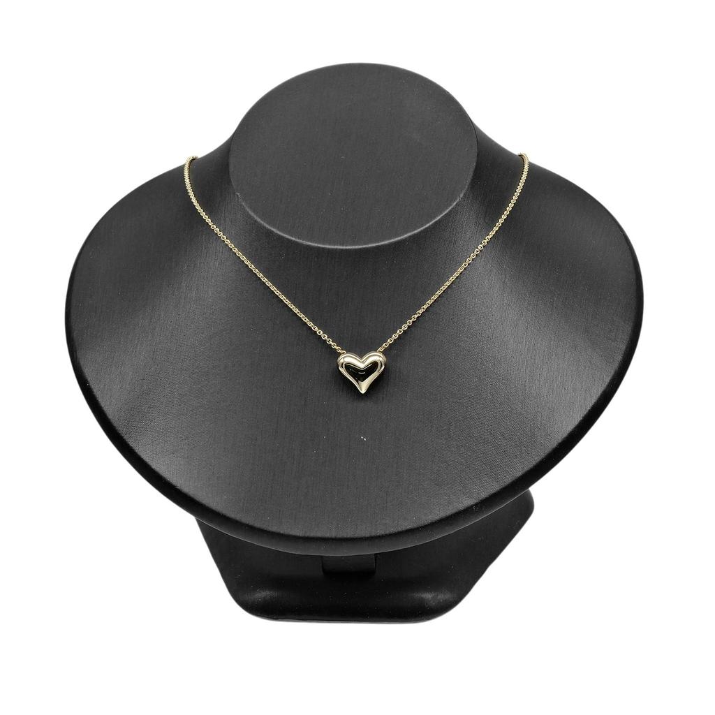 TIFFANY&Co. Pintide Heart Necklace K18 yellow gold 8.1g Women Used