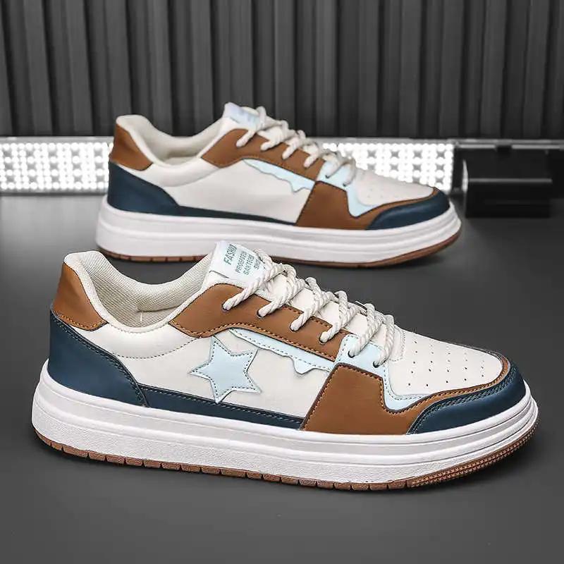 With Lacing Platform Man Casual Shoes Vulcanize Tenis Badminton Tennis Sneakers Sports Price Wide Foot Tenks Leisure