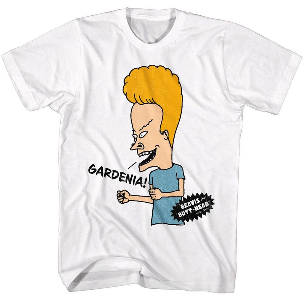 Beavis and Butt-Head Gardenia White T-Shirt