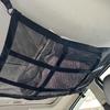 Large Capacity Space Saving Car Ceiling Net Storage Car Ceiling Cargo Net Strong Load-Bearing Mesh Car Roof Storage Organizer