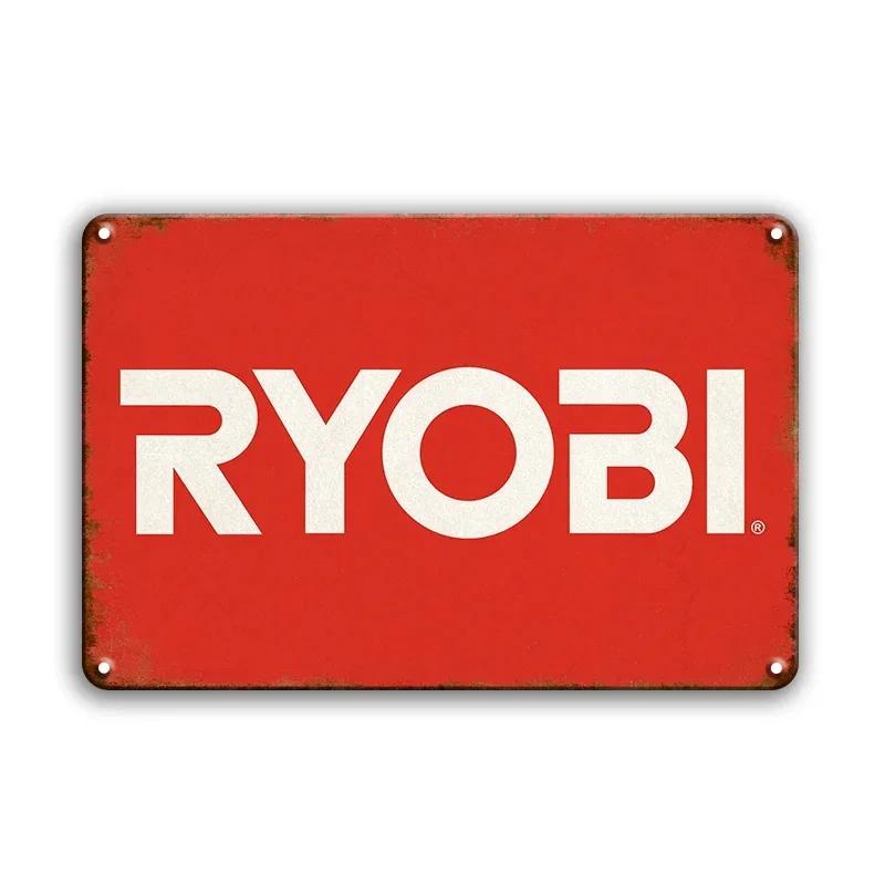 Retro Tool Stihl Brand Metal Tin Sign Vintage Plate Vintage Plaque For Man Cave Home Bar Cafe Garage Workshop Club Wall Decor