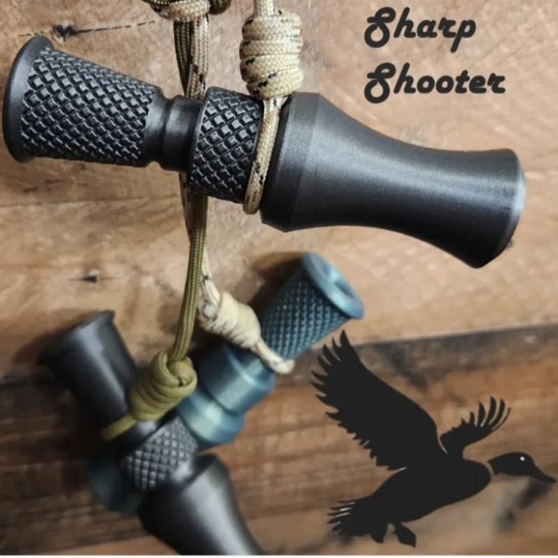 Outdoor Hunting Duck Call Whistle 3D Printed Mallard Pheasant Caller Decoy Ducks Commander Duck Hunting Whistle Bring 5 Sounds
