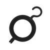 Baseball Hat Hanger Organizer Round Door Back Peaked Scarf Clothes Bag Display Holder Wall Hanging Rack Wig Stand Tool