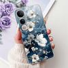 For Vivo V50 Lite 5G Case Cover Cute Cat Luxury Fashion Flowers Funny Cool Painted Back Cover For Vivo V50Lite 5G Phone Case